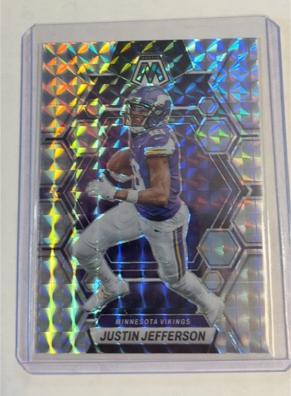 2024 Panini Mosaic #9 Justin Jefferson — front