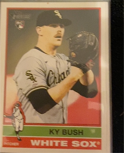 2025 Topps Heritage #154 Ky Bush — front