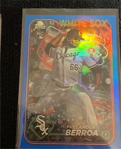 2024 Topps Holiday #H154 Prelander Berroa — front