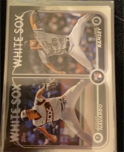2024 Topps Update #US128 Lane Ramsey / Edgar Navarro — front