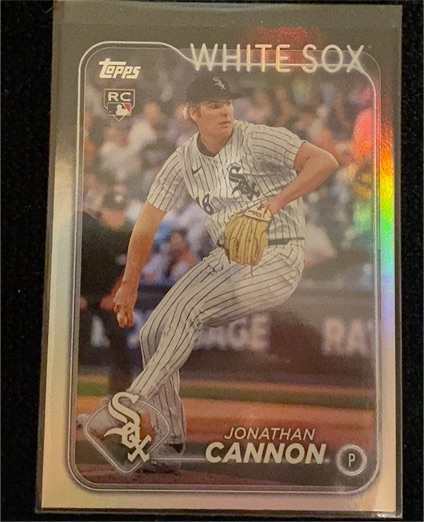 2024 Topps Chrome Update #USC12 Jonathan Cannon — front