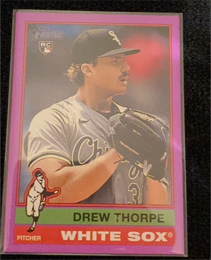 2025 Topps Heritage #334 Drew Thorpe — front