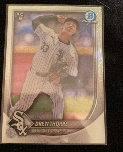 2025 Bowman Chrome #8 Drew Thorpe — front