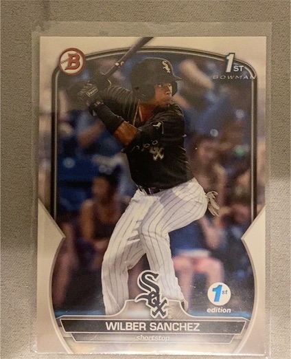 2023 Bowman 1st Edition #Wilber Sanchez — front