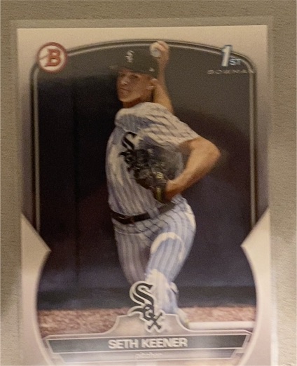 2023 Bowman Draft #BD-94 Seth Keener — front