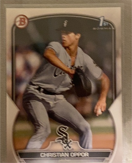 2023 Bowman Draft Chrome #BDC-82 Christian Oppor — front