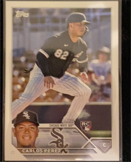 2023 Topps Series 2 #452 Carlos Perez Rookie Chicago White Sox — front