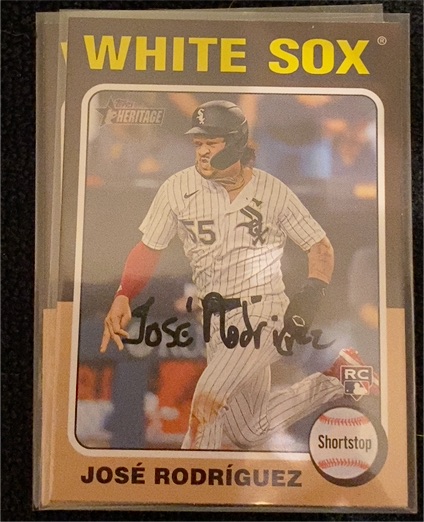 2024 Topps Heritage #254 José Rodríguez — front