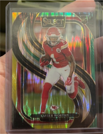 2024 Panini Select Premier Level #119 Xavier Worthy — front