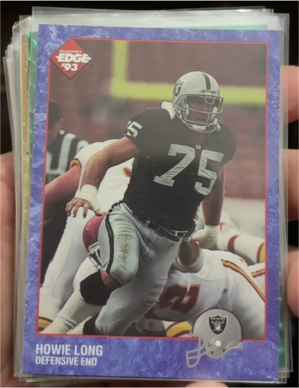 1993 Collector's Edge #193 Howie Long — front