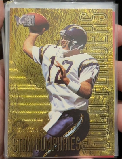 1996 Fleer Metal #7 Stan Humphries — front