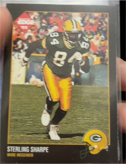 1992 Collector's Edge #51 Sterling Sharpe — front