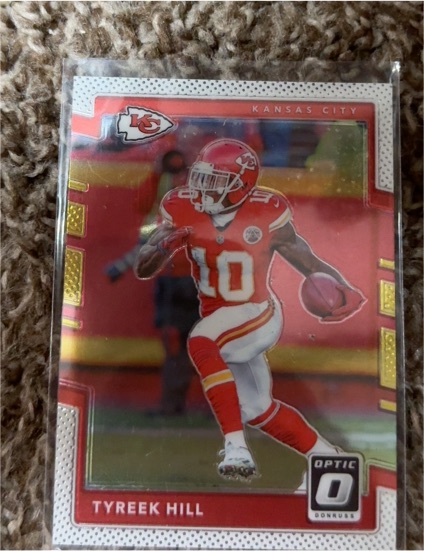 2017 Panini Donruss Optic #85 Tyreek Hill — front