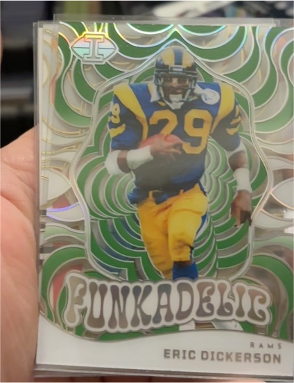 2023 Panini Illusions #6 Eric Dickerson Funkadelic — front