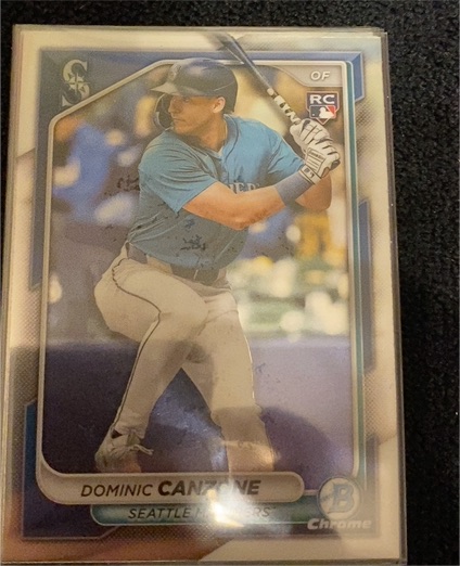 2024 Bowman Chrome #60 Dominic Canzone — front