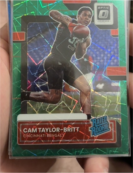 2022 Donruss Optic Preview #P-378 Cam Taylor-Britt — front