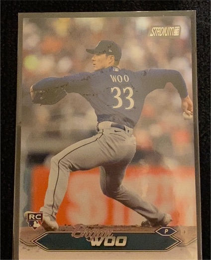 2024 Topps Stadium Club #285 Bryan Woo — front