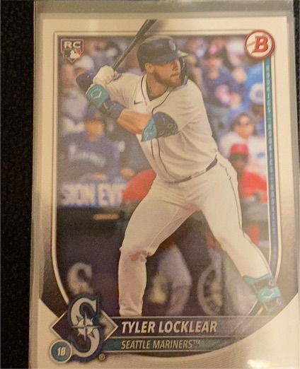 2025 Bowman #93 Tyler Locklear — front