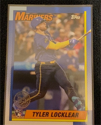 2025 Topps Series 1 1990 Topps Baseball 35th Anniversary #T90-6 Tyler Locklear — front