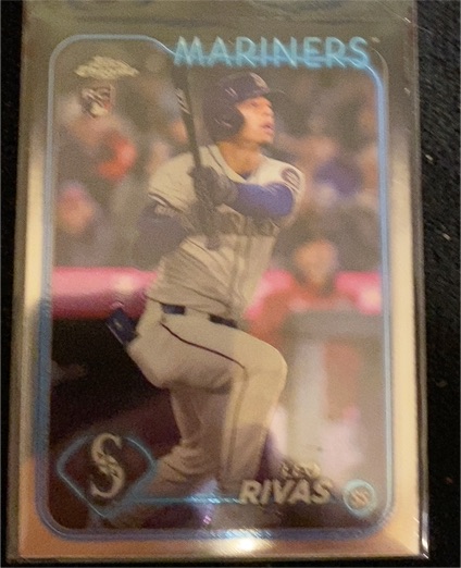 2024 Topps Chrome Update #USC76 Leo Rivas — front