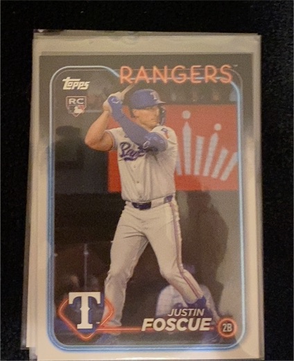 2024 Topps Update #US296 Justin Foscue — front