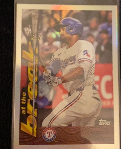 2024 Topps Archives #95ATB-17 Marcus Semien 1995 At the Break Texas Rangers — front