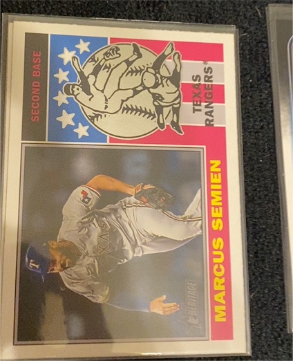 2025 Topps Heritage #76PI-5 Marcus Semien — front
