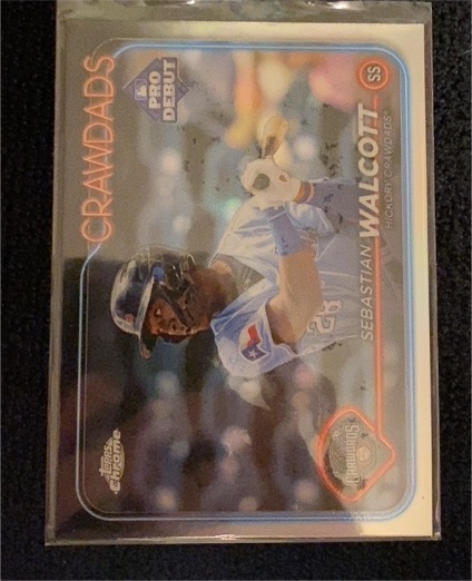 2024 Topps Pro Debut #PD-46 Sebastian Walcott — front