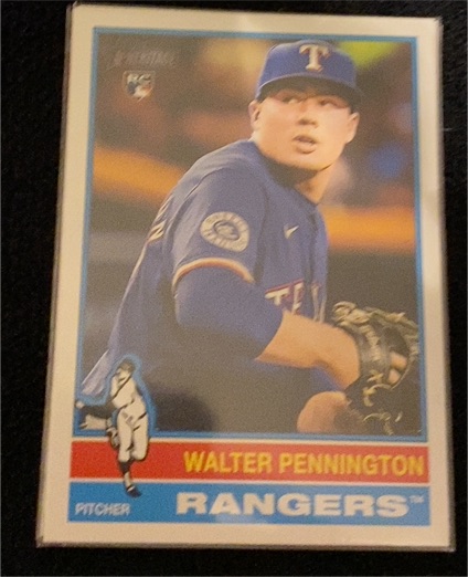 2025 Topps Heritage #101 Walter Pennington — front