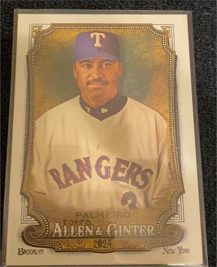 2024 Topps Allen & Ginter #307 Rafael Palmeiro — front