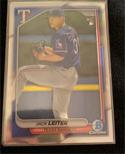 2024 Bowman Chrome #70 Jack Leiter — front