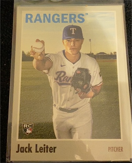 2024 Topps Archives #123 Jack Leiter — front