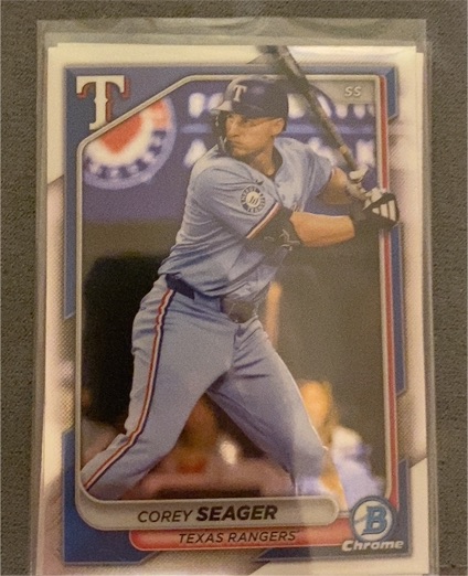 2024 Bowman Chrome #20 Corey Seager — front