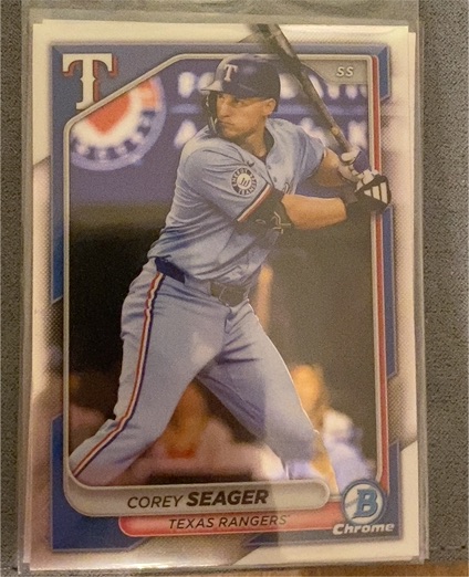 2024 Bowman Chrome #20 Corey Seager — front