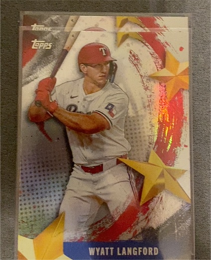 2025 Topps Series 2 Stars of MLB #SMLB-55 Wyatt Langford — front