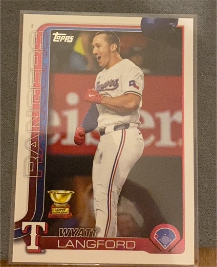 2025 Topps Series 2 #455 Wyatt Langford — front