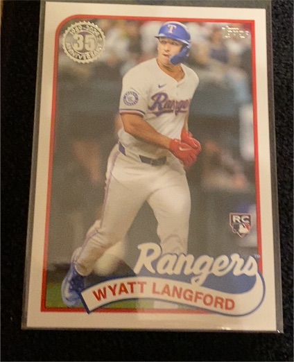 2024 Topps Update #89US-36 Wyatt Langford — front