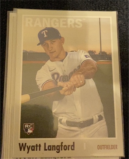 2024 Topps Archives #199 Wyatt Langford — front