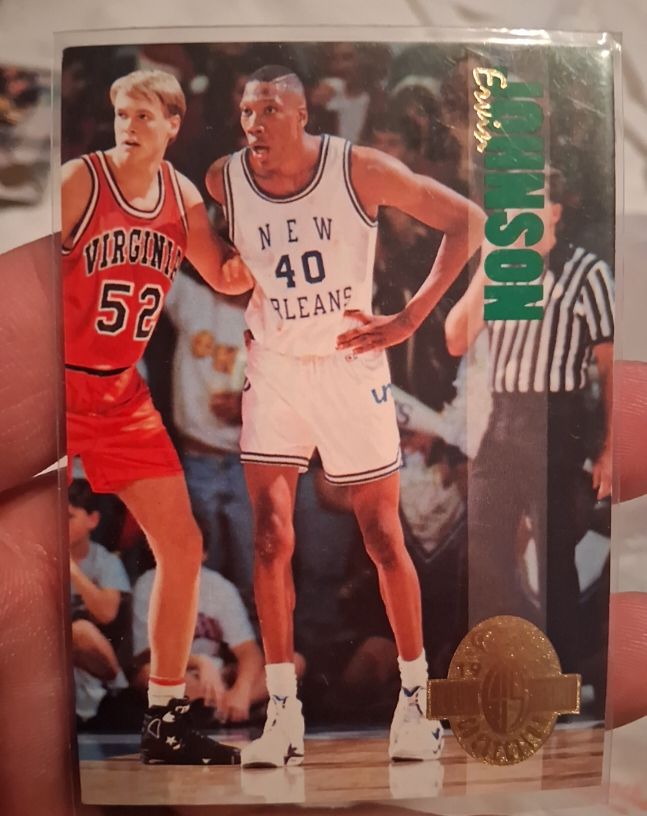 1993 Classic Four Sport #40 Ervin Johnson — front