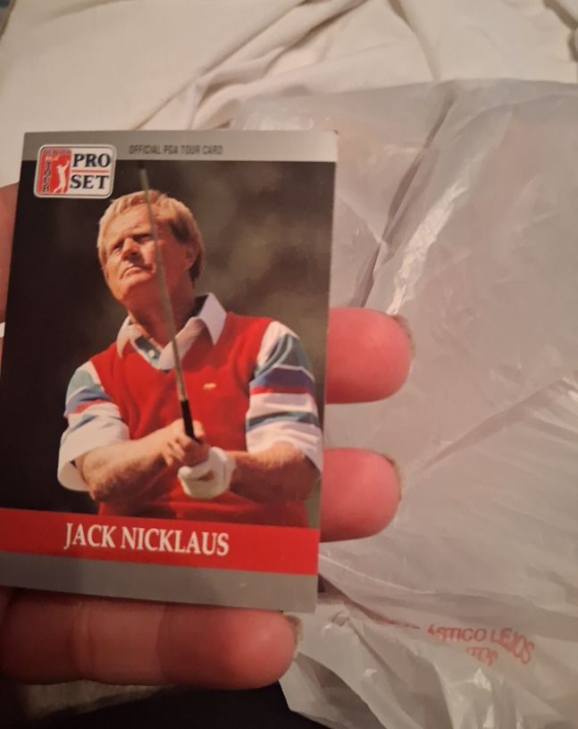 1990 Pro Set #93 Jack Nicklaus — front