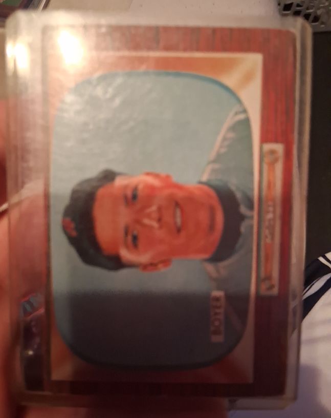 1955 Bowman #113 Bob Hall — front