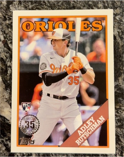 2023 Topps 1988 35th Anniversary #T88-69 Adley Rutschman — front