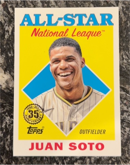 2023 Topps Series 2 1988 Topps All-Star #88AS-36 Juan Soto — front