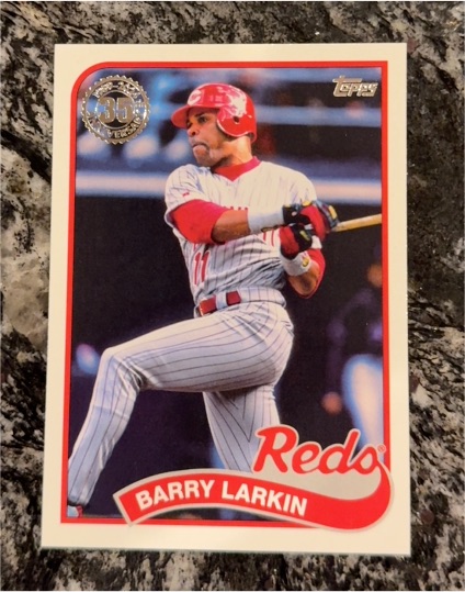 2024 Topps Series 1 - 1989 Topps Baseball #89B-51 Barry Larkin Reds — front