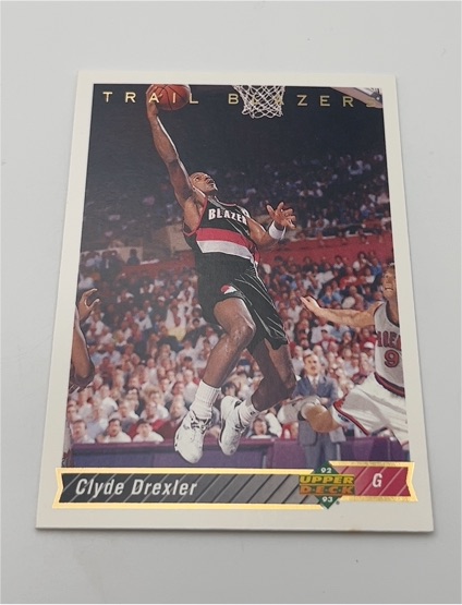 1992-93 Upper Deck #132 Clyde Drexler — front