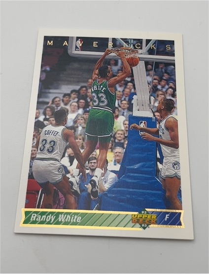 1992-93 Upper Deck #92 Randy White — front