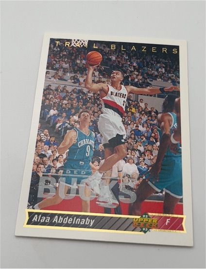 1992-93 Upper Deck #70 Alaa Abdelnaby — front