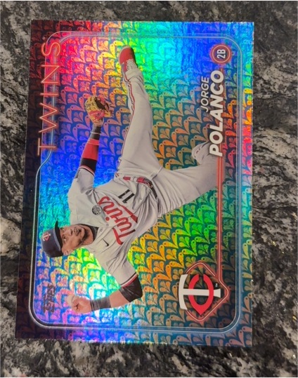 2024 Topps Series 1 #28 Jorge Polanco — front