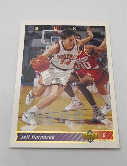 1992-93 Upper Deck #22 Jeff Hornacek — front