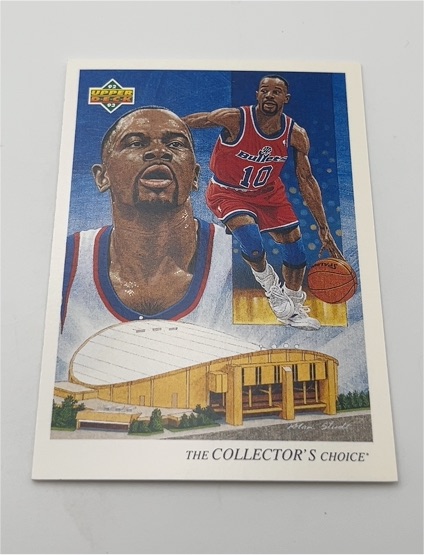 1992-93 Upper Deck Basketball The Collector's Choice #36 Michael Adams — front